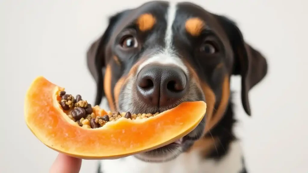 Dogs Eat Papaya