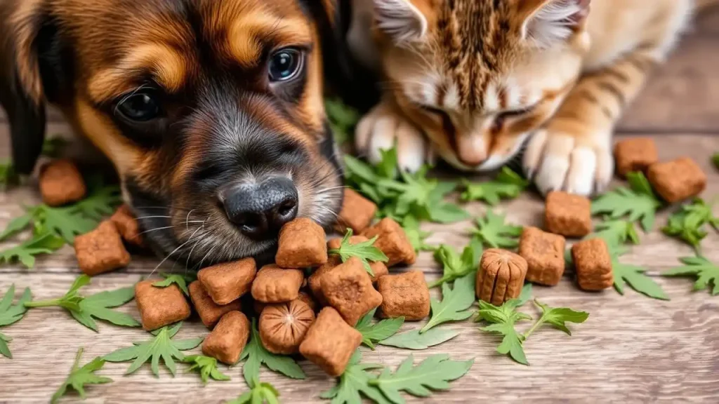can cats eat dog treats