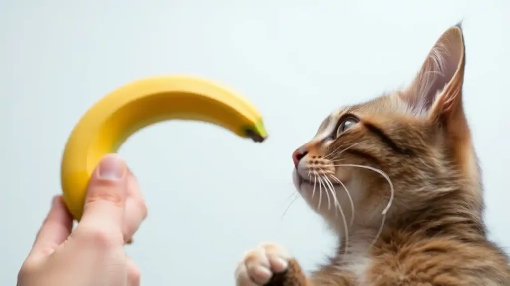 Feeding Bananas to Cats
