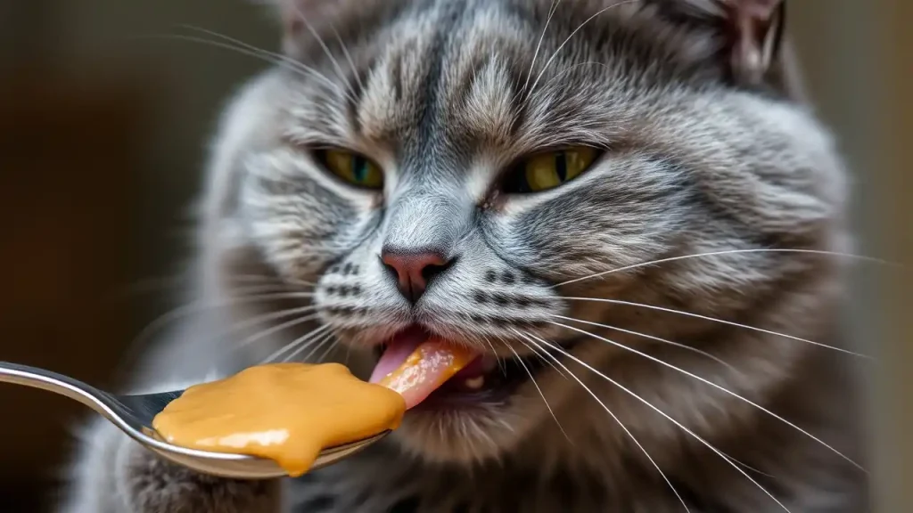 Peanut Butter to Your Cat